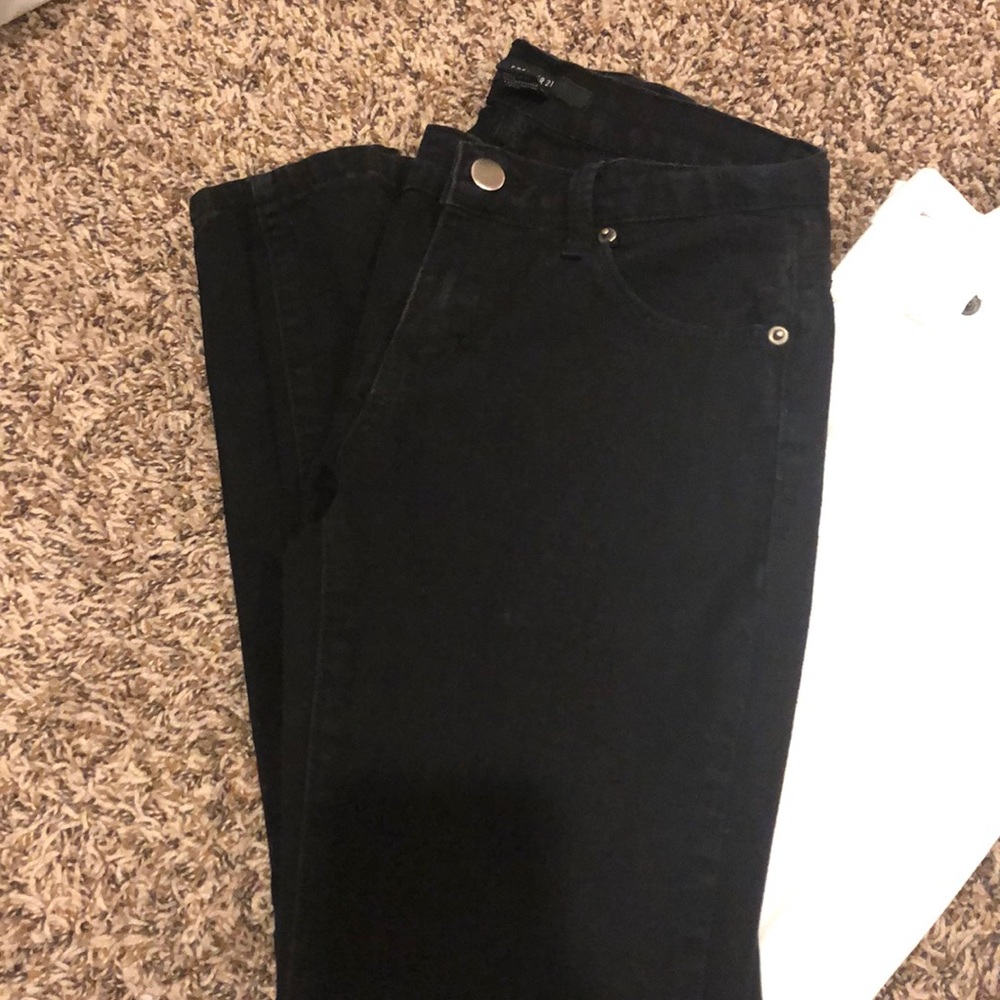 Forever 21 black skinny jeans